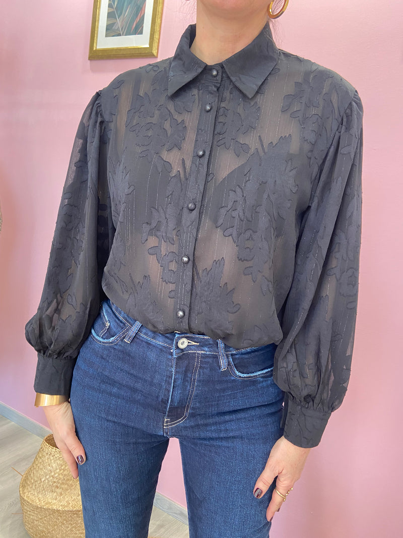 Camicia lavorata Poisette