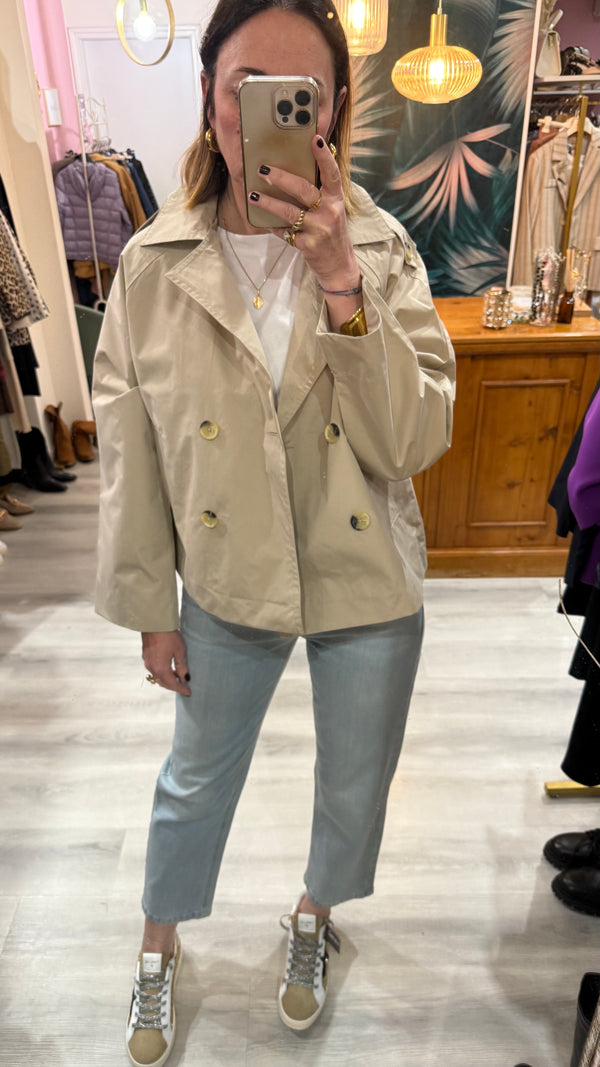 Giubbotto Trench corto