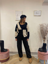 Maglia cardigan bottoni