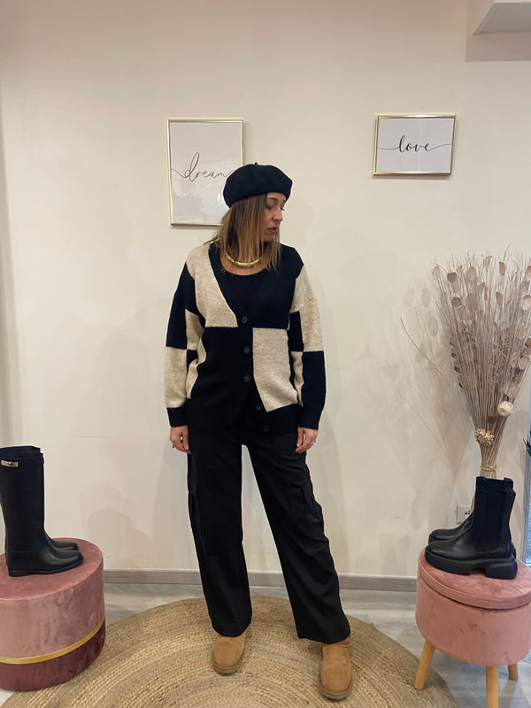 Maglia cardigan bottoni