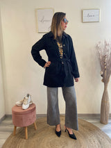Trench giacca cintura