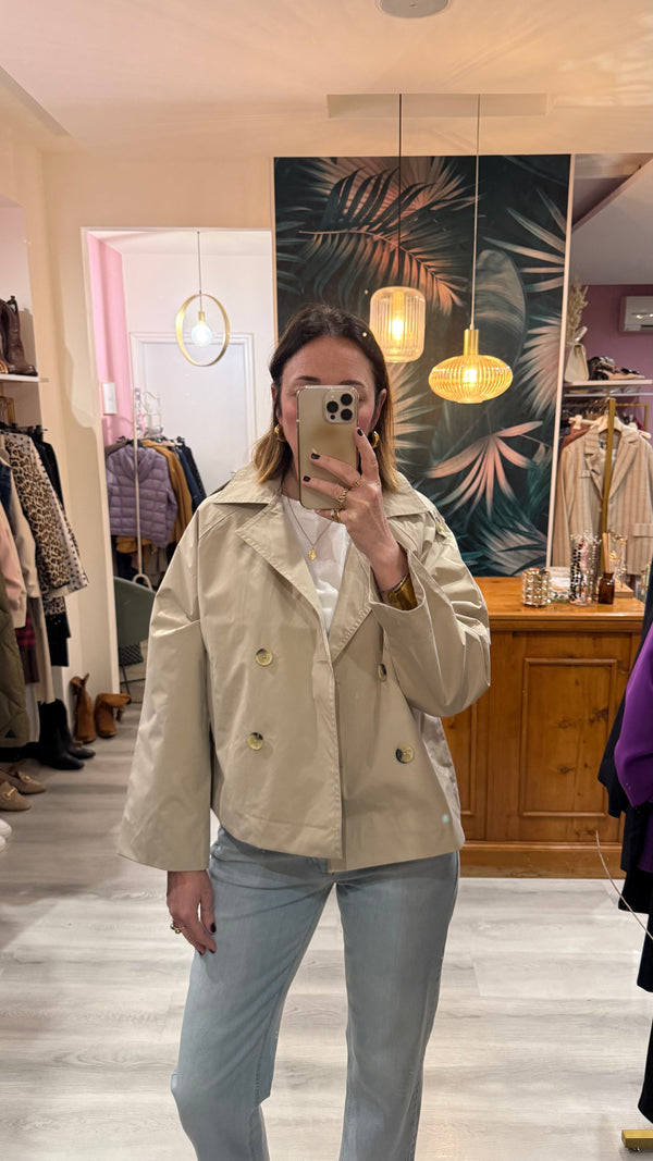 Giubbotto Trench corto