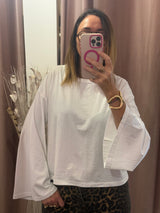 Haveone - Maglia manica a trapezio ottico