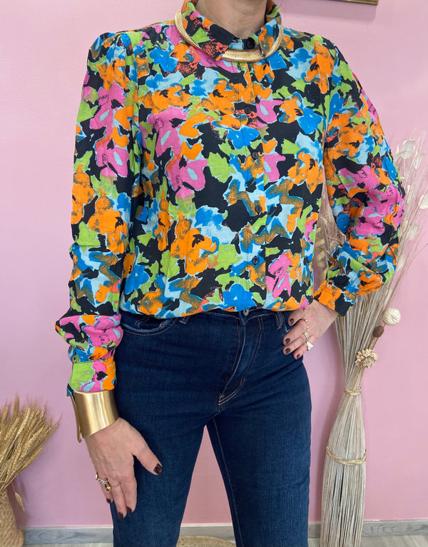 Camicia floreale ichi
