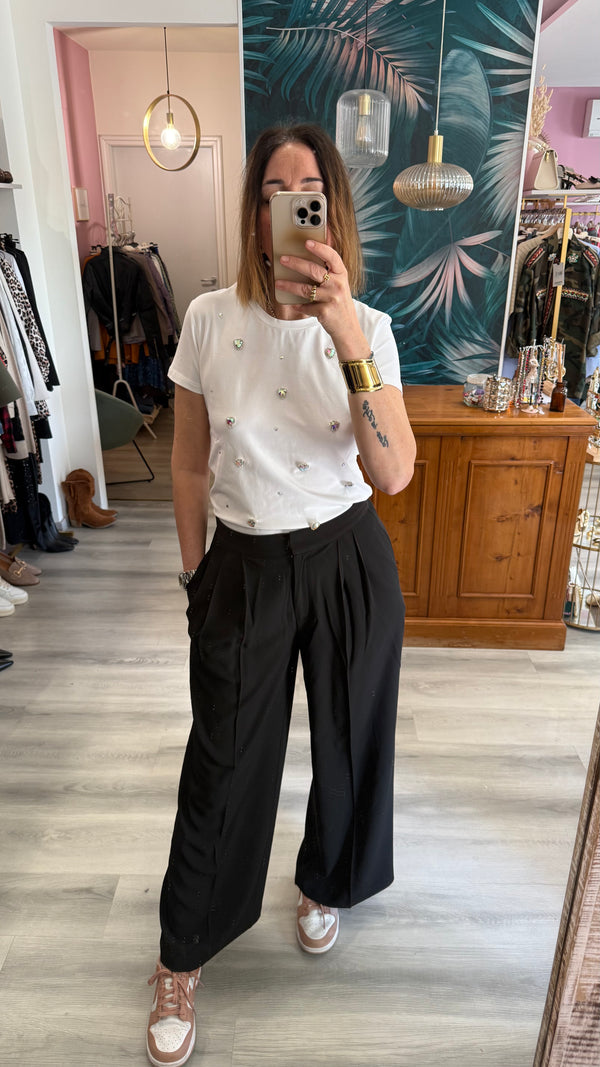 Pantalone con pence Ichi
