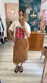T-shirt stampa Rolling stone