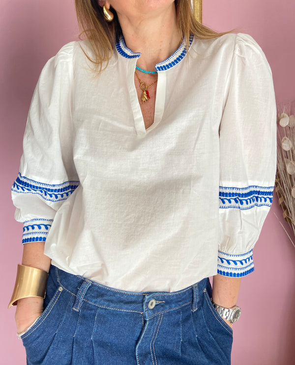 Blusa ricamata Byoung