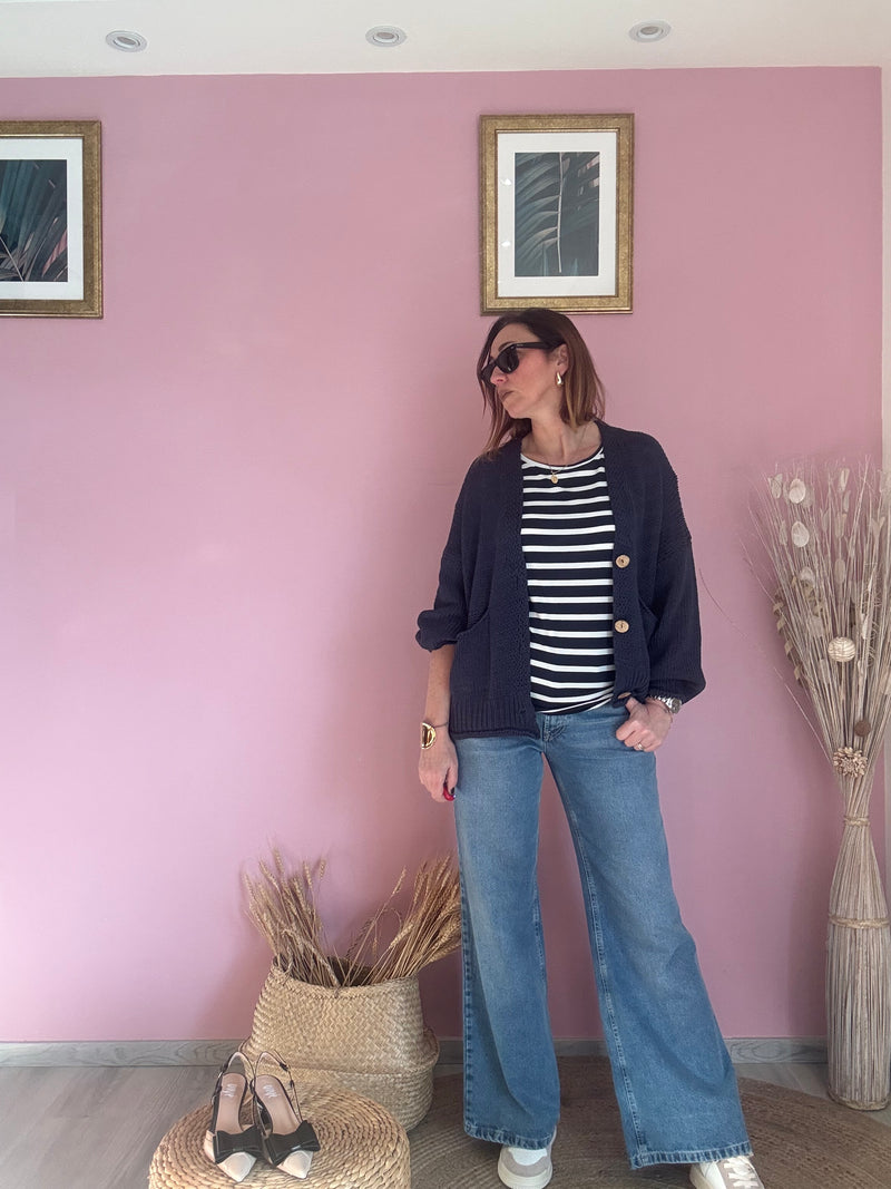 Cardigan bottoni Haveone