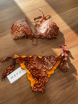 Bikini triangolo maculato