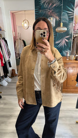 Ichi - Giacca Camicia frange