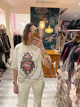 Haveone - jeans modello London panna