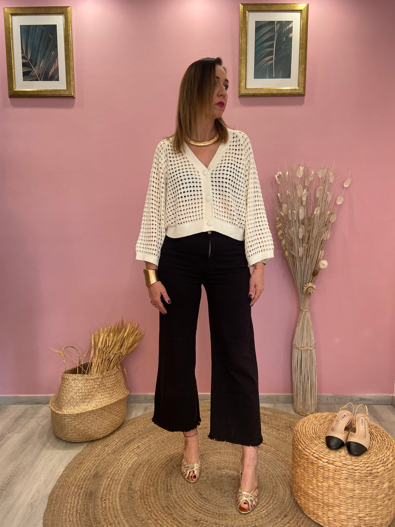Jeans wide leg Poisette