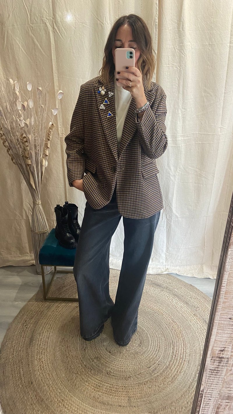 Giacca cappotto over con Spille Have one