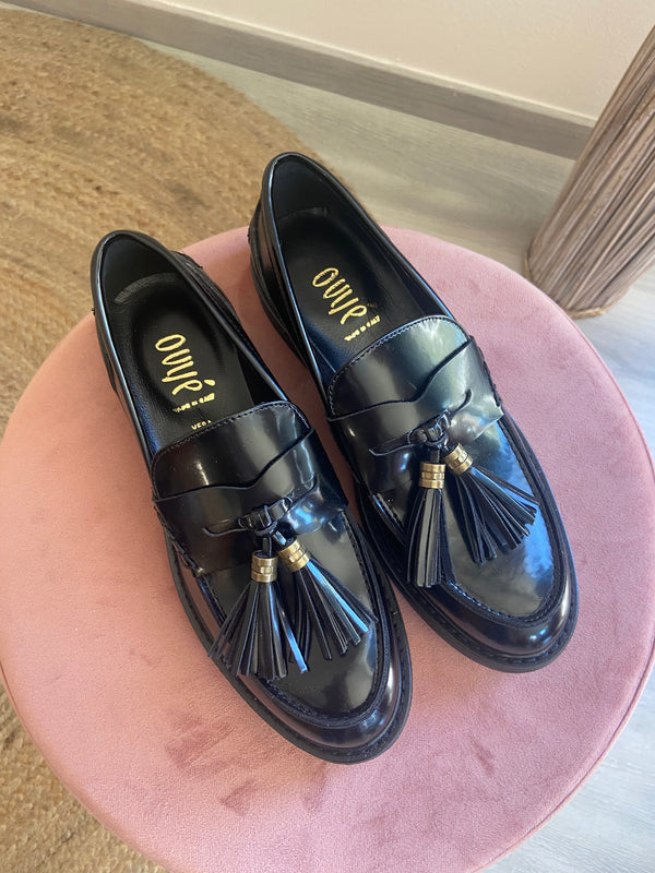 Mocassino pelle nappe Ovye
