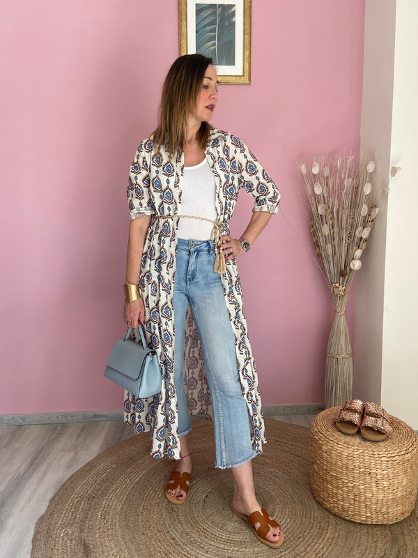 Jeans sfrangiato Poisette