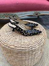 Ovye- Slingback con borchie