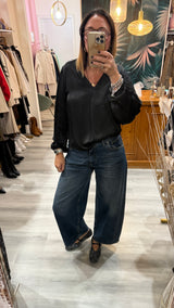 Jeans Haveone modello bella colore blu vintage 