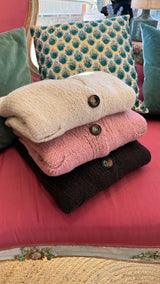 Cardigan Haveone bottoni e taschine variante colori 
