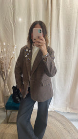 Giacca cappotto over con Spille Have one