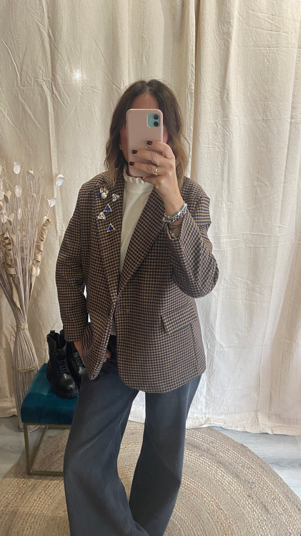 Giacca cappotto over con Spille Have one