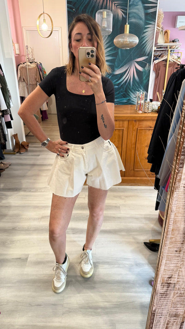 Shorts jeans farfalla Haveone