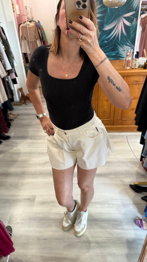 Shorts jeans farfalla Haveone
