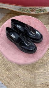 Micassino Ovye da donna in pelle visto dall’alto soletta in pelle