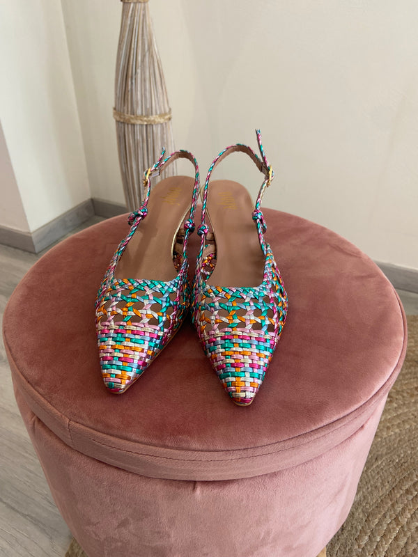 Slingback intrecciata Ovye