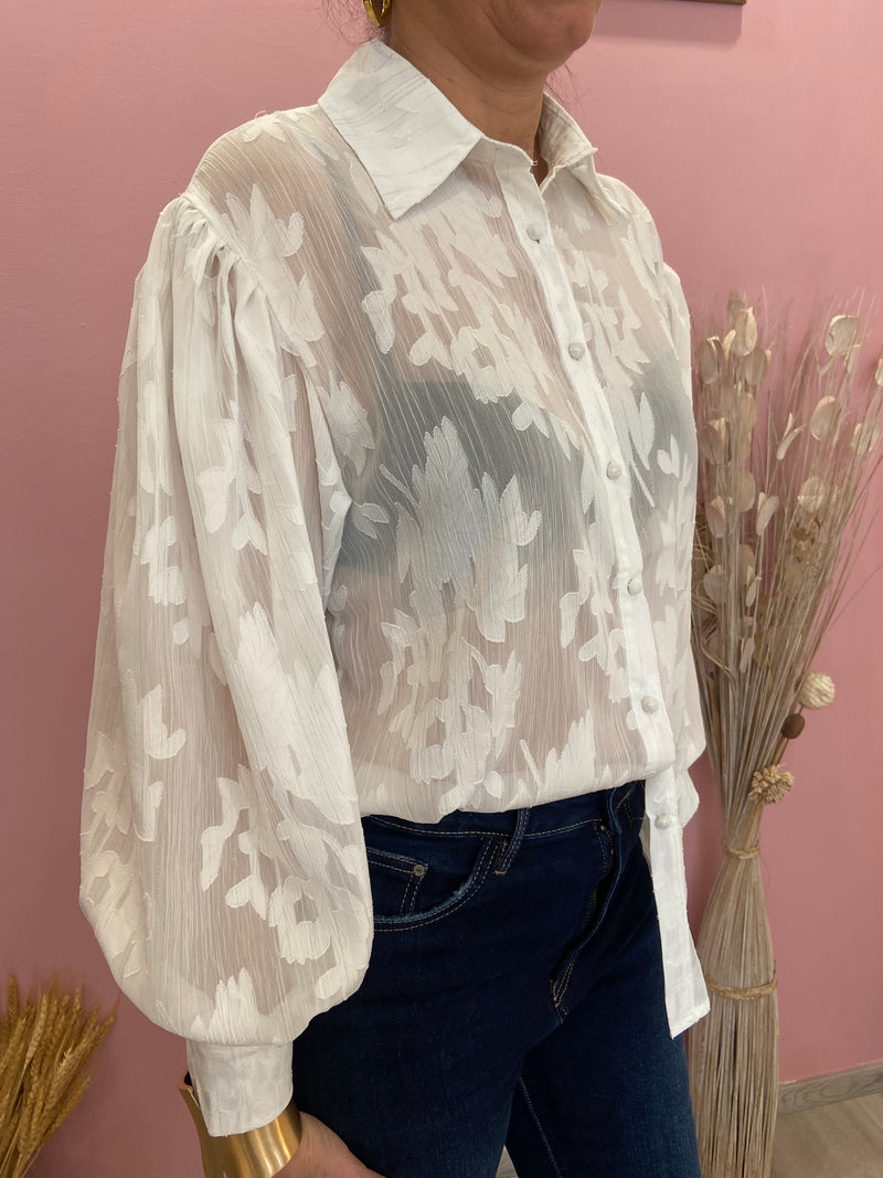 Camicia lavorata Poisette