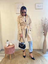 Trench over con cintura