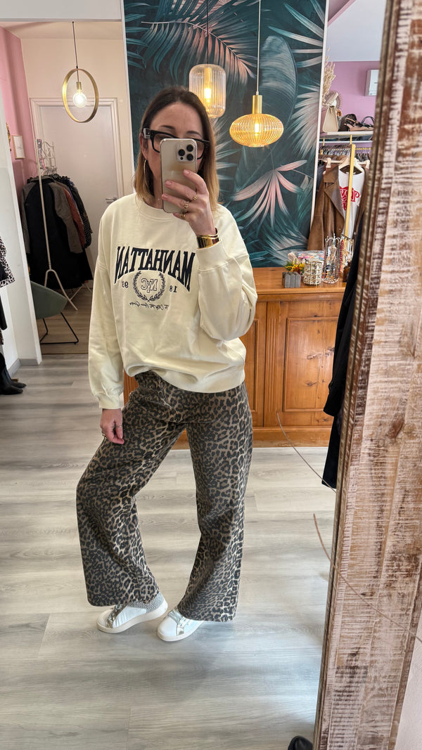 Pantalone leopardato