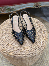 Ovye- Slingback con borchie