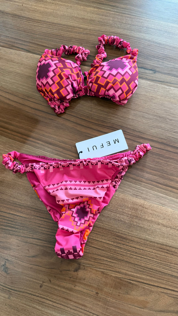 Bikini donna MEFUI triangolo con slip fisso