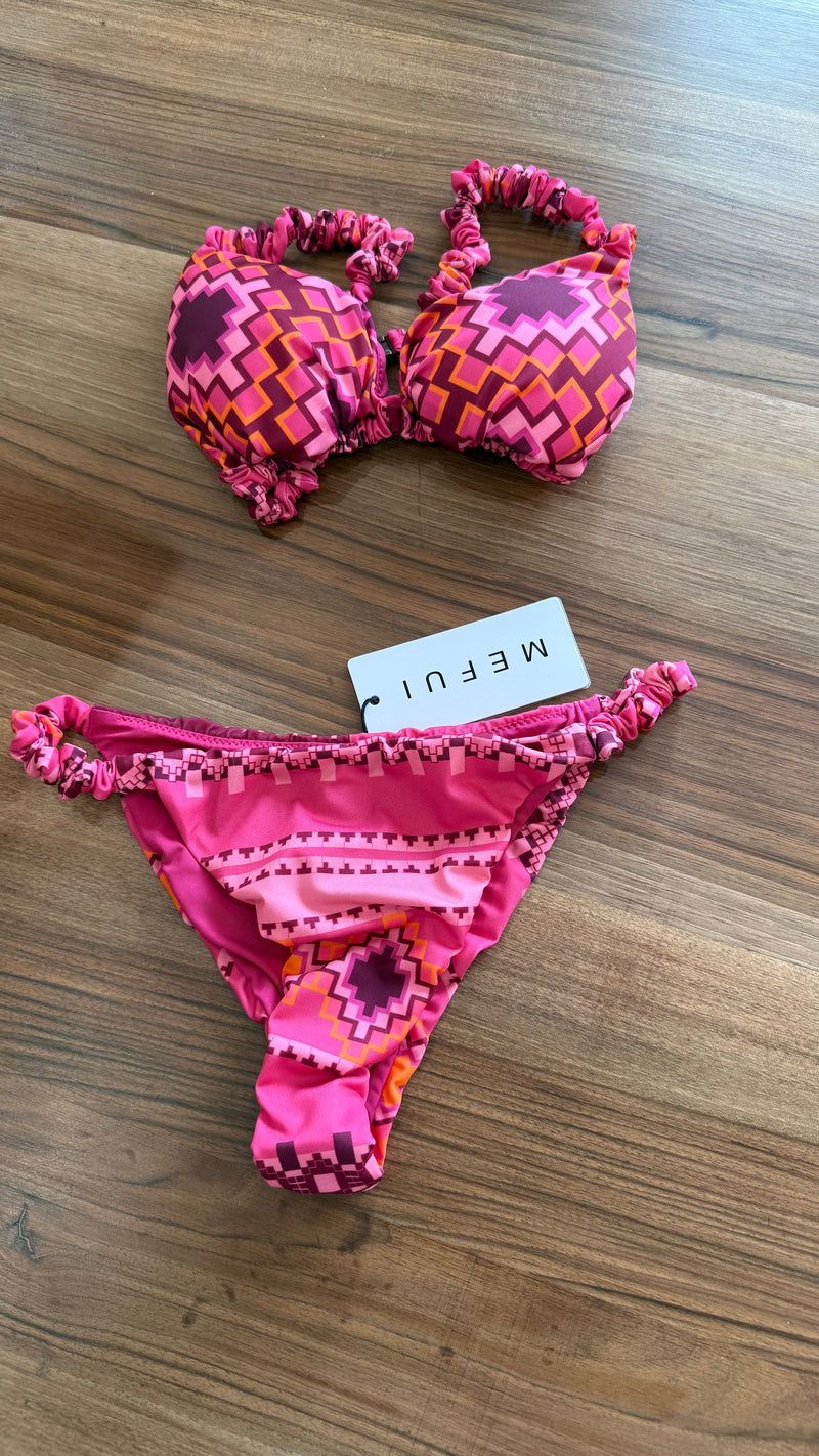 Bikini donna MEFUI triangolo con slip fisso