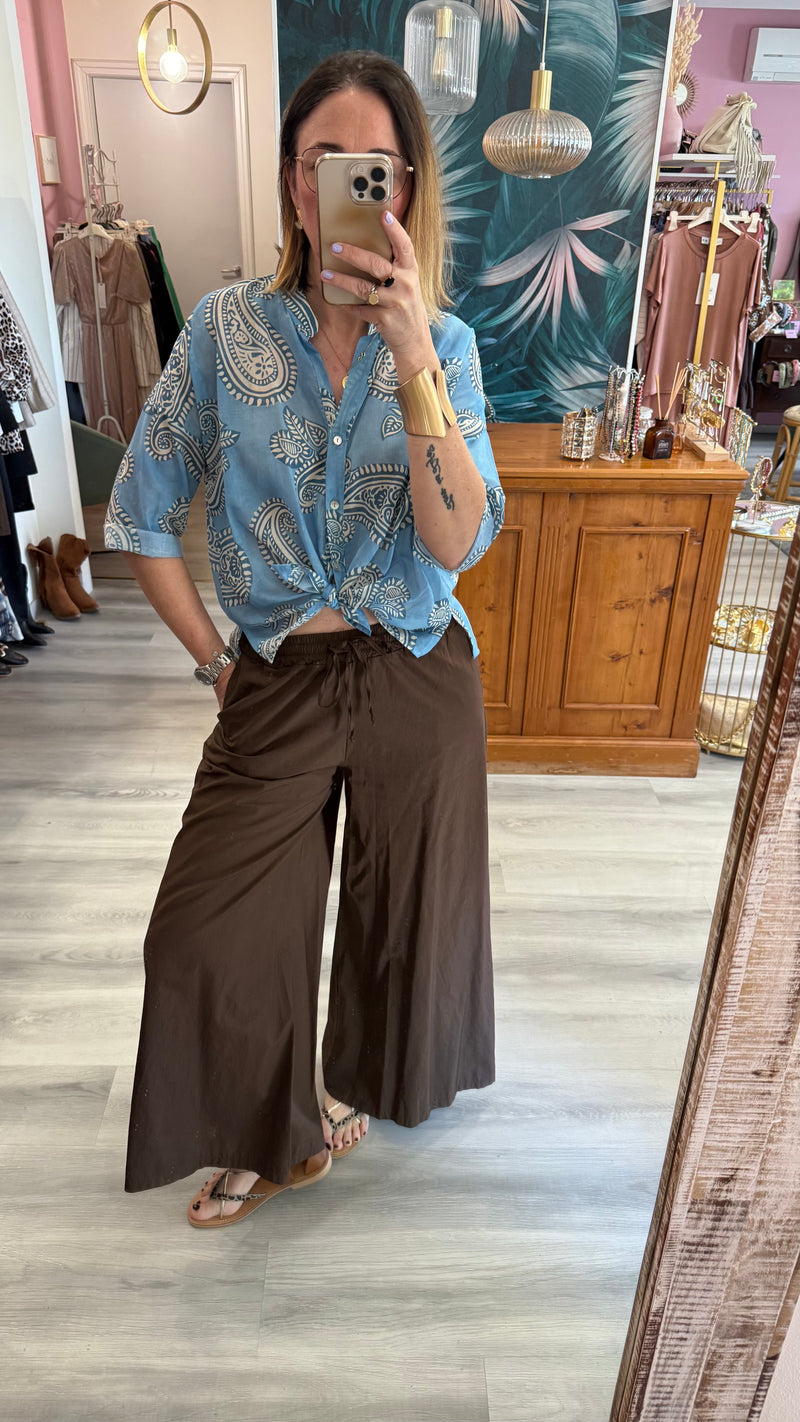 Camicia nodo fantasia bandana Haveone