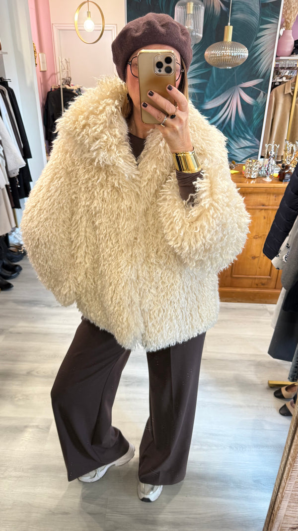 Haveone pelliccia fluffy ottima qualità 