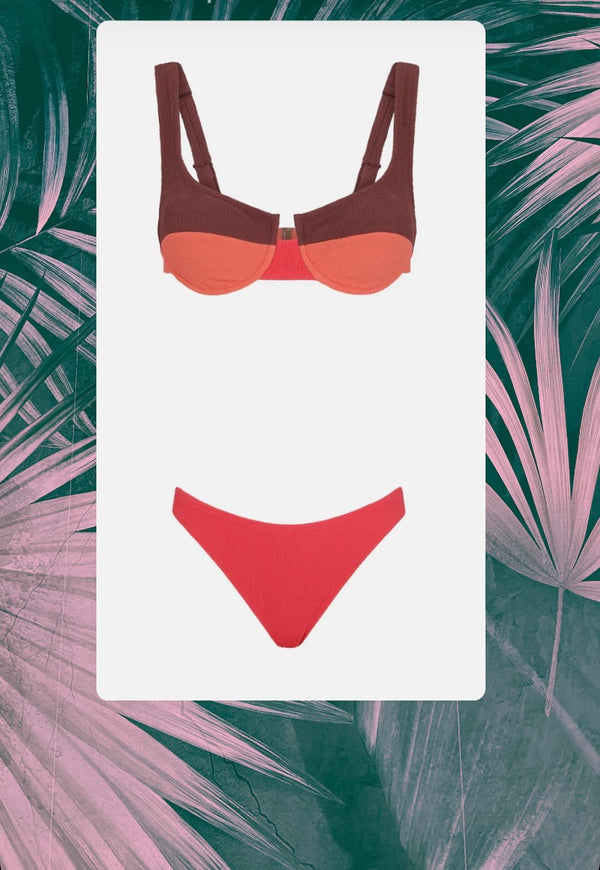 Bikini ferretto e slip americano MEFUI
