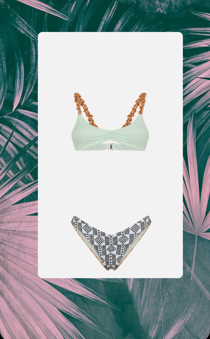 Bikini top e slip americano MEFUI