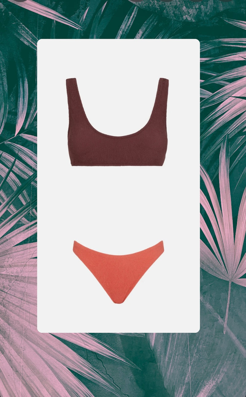 Bikini top e slip americano MEFUI