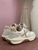 Munich - Sneakers con inserti zebrati