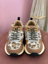Ovye - Snakears con inserti in pelliccia animalier