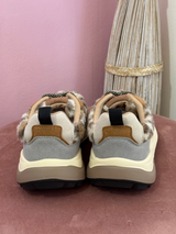 Ovye - Snakears con inserti in pelliccia animalier