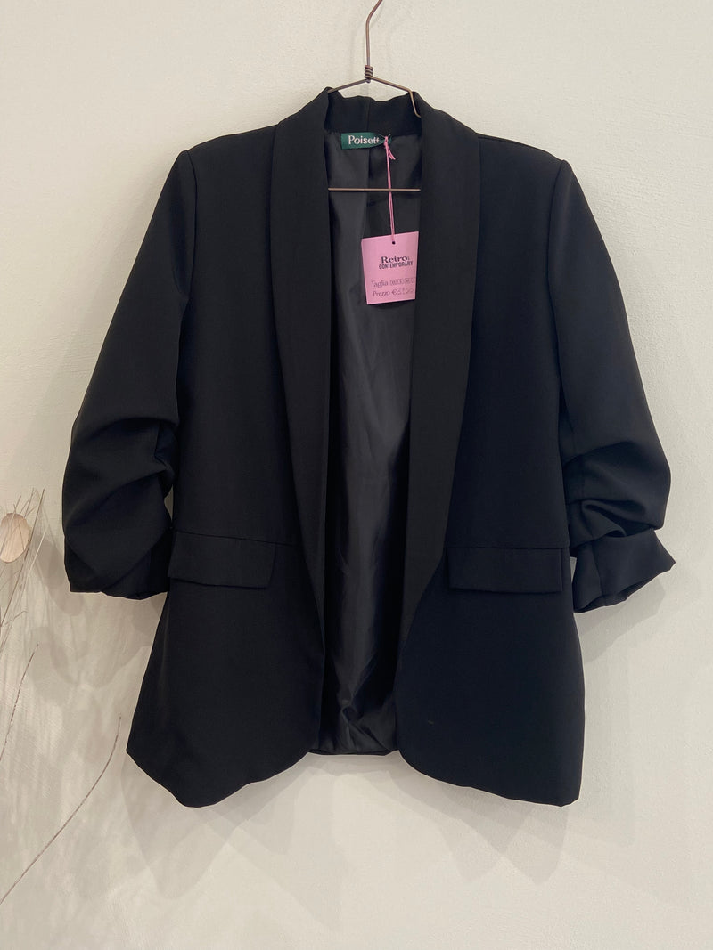 Blazer manica arricciata Poisette