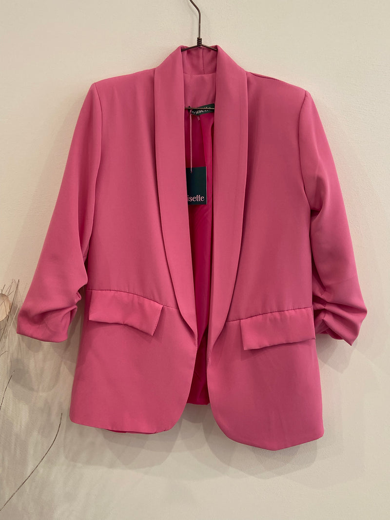 Blazer manica arricciata Poisette