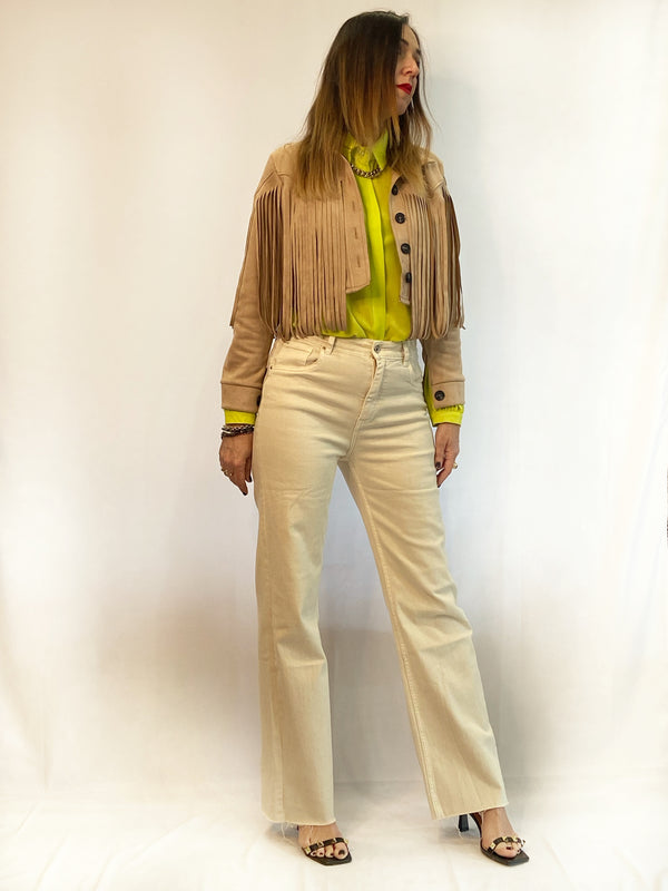 Jeans palazzo Poisette