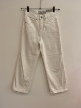 Jeans wide leg bianco ICHI