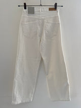 Jeans wide leg bianco ICHI