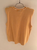 T-shirt riga spallina imbottita ICHI