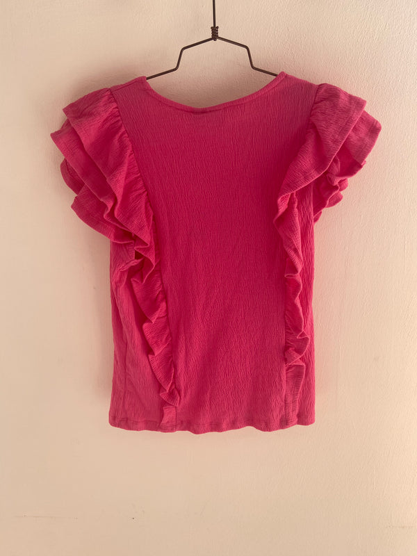 T-shirt scollo a V gala ICHI