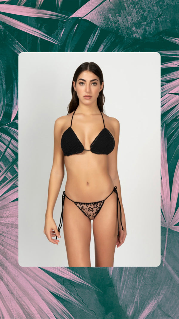 Bikini triangolo uncinetto MEFUI
